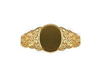 Signet Rings -  Die Struck, 8104B