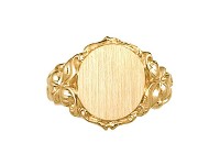 Signet Rings -  Die Struck, 8133B