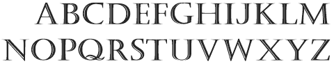 Block Intaglio Initials