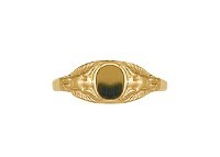 Signet Rings -  Die Struck, 8107B