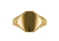 Signet Rings -  Die Struck, 8123B