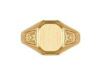 Signet Rings -  Die Struck, 8137B