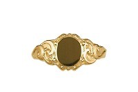 Signet Rings -  Die Struck, 8141B