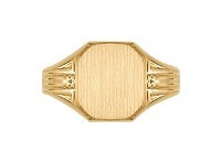 Signet Rings -  Die Struck, 8142B