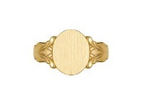 Signet Rings -  Die Struck, 8147B