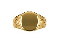 Signet Rings -  Die Struck, 8150B