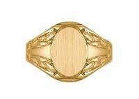 Signet Rings -  Die Struck, 8164B